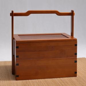 竹食盒（带茶盘）