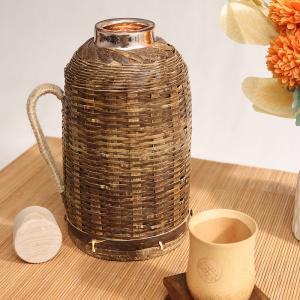 竹丝紫竹热水瓶