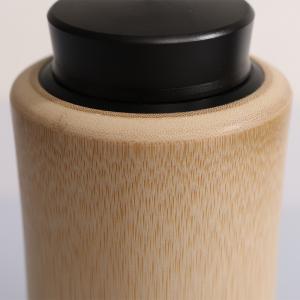 黑色合金盖茶叶筒