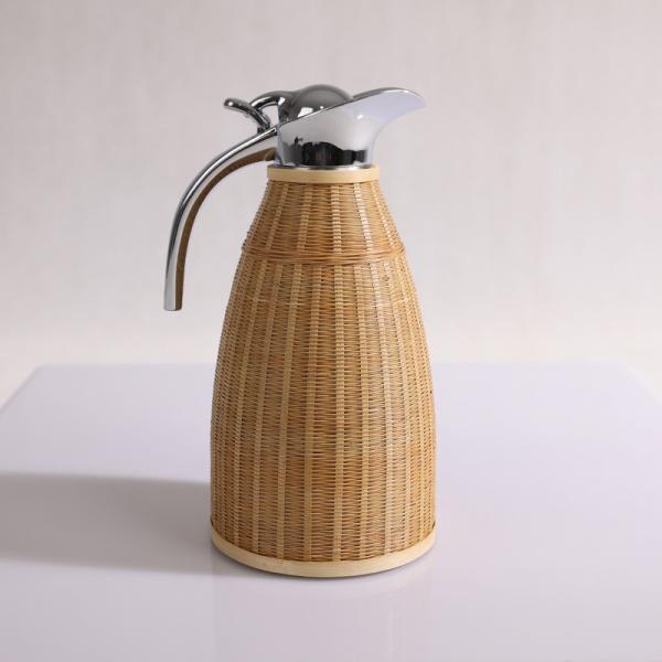 手工竹编保温开水瓶暖壶