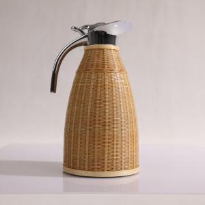 手工竹编保温开水瓶暖壶