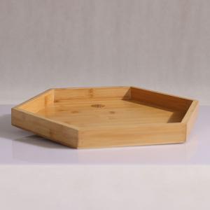 竹制六角菱形托盘（大）