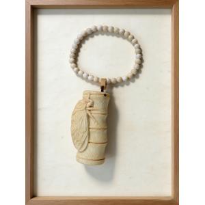 竹文玩一鸣惊人手把件