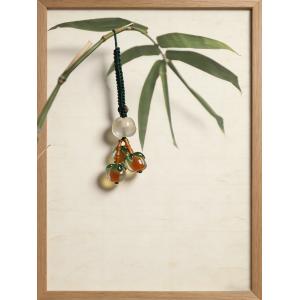 钥匙扣好事连连-手把件